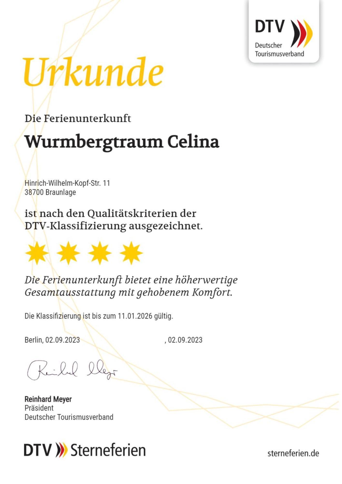 Wurmbergtraum Celina In Braunlage 4 Sterne Zertifiziert Vom Dtv Inklusive Waeschepakete Apartment Ngoại thất bức ảnh